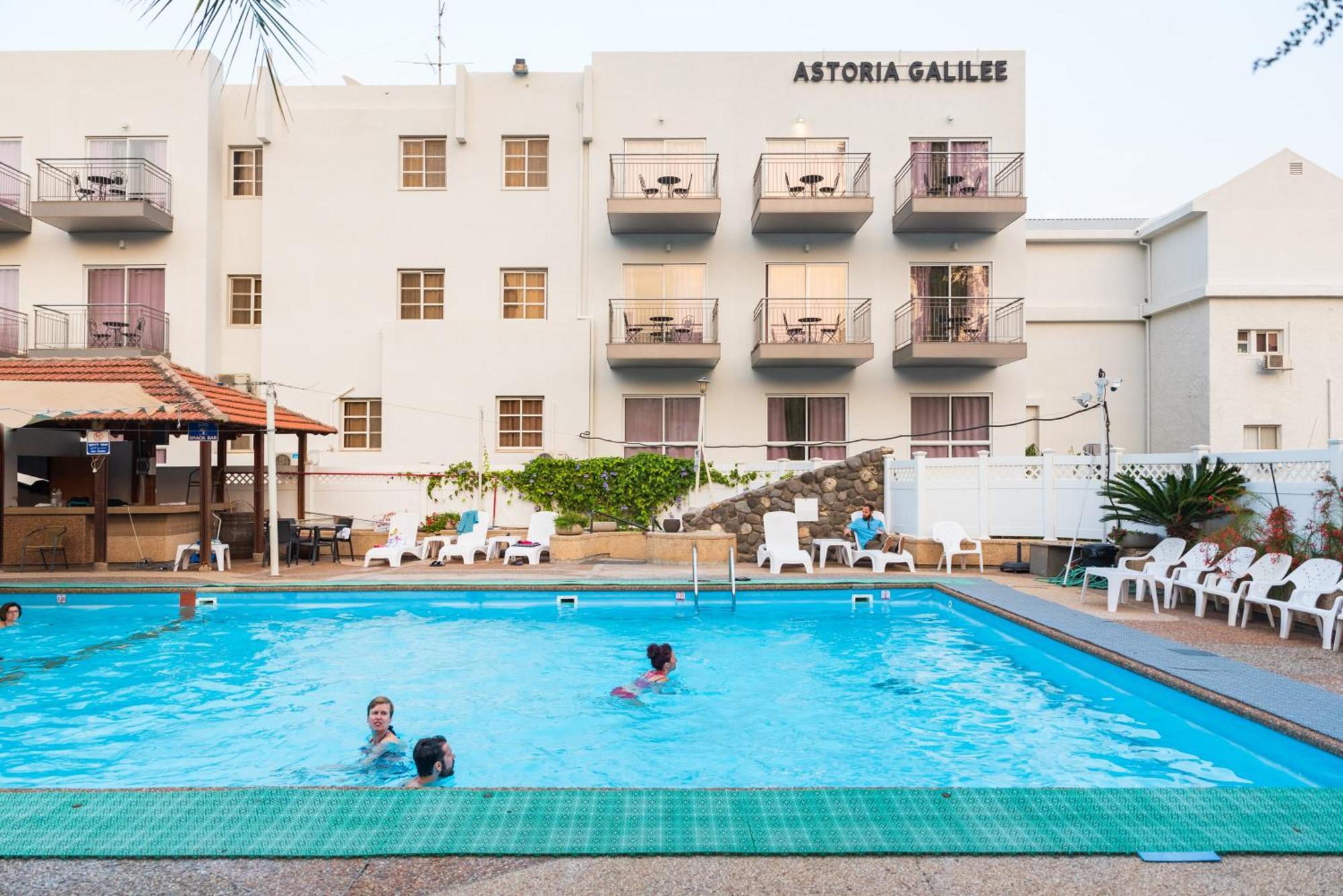 Astoria Galilee Hotel Tiberias Exteriör bild