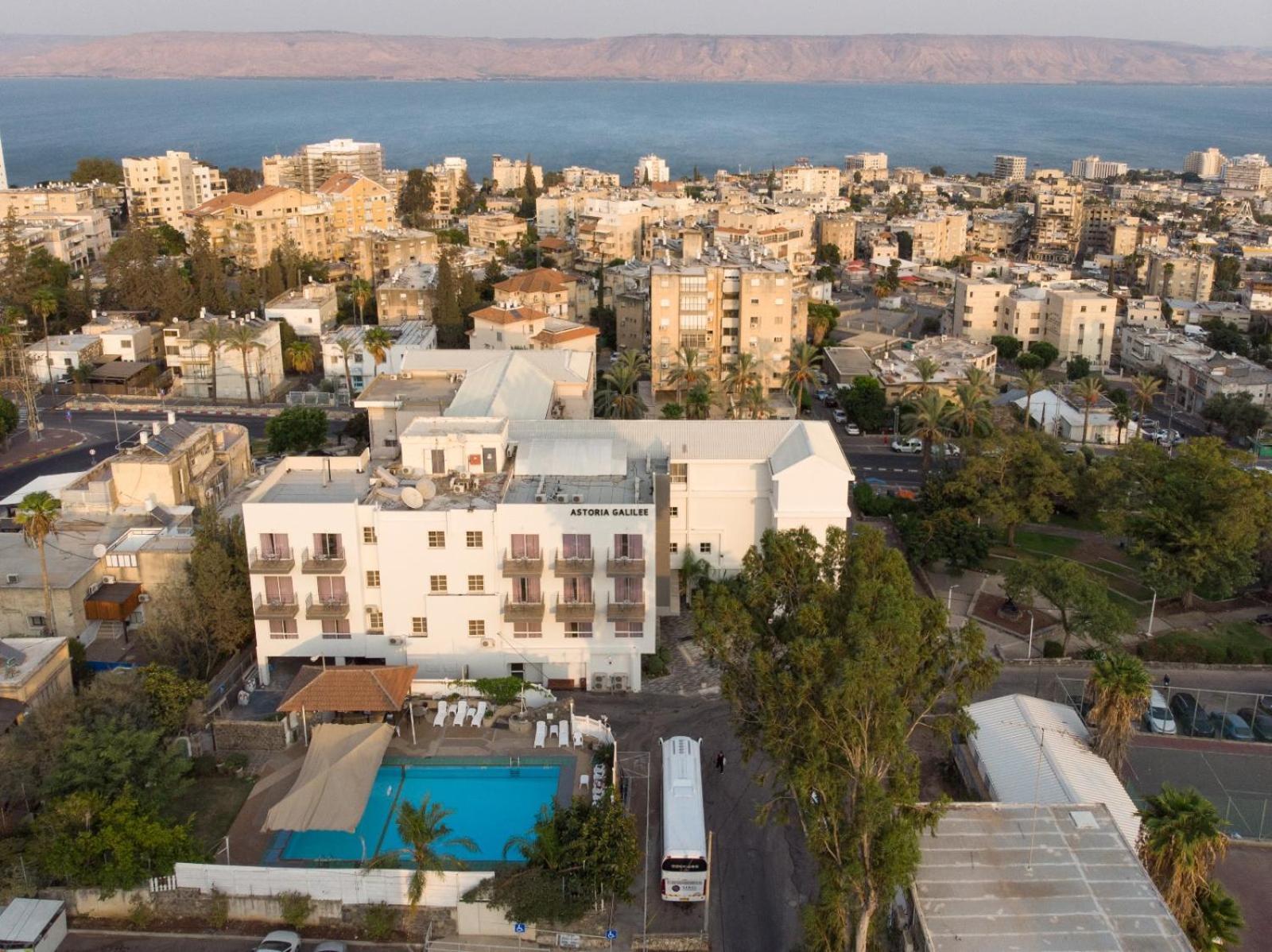Astoria Galilee Hotel Tiberias Exteriör bild