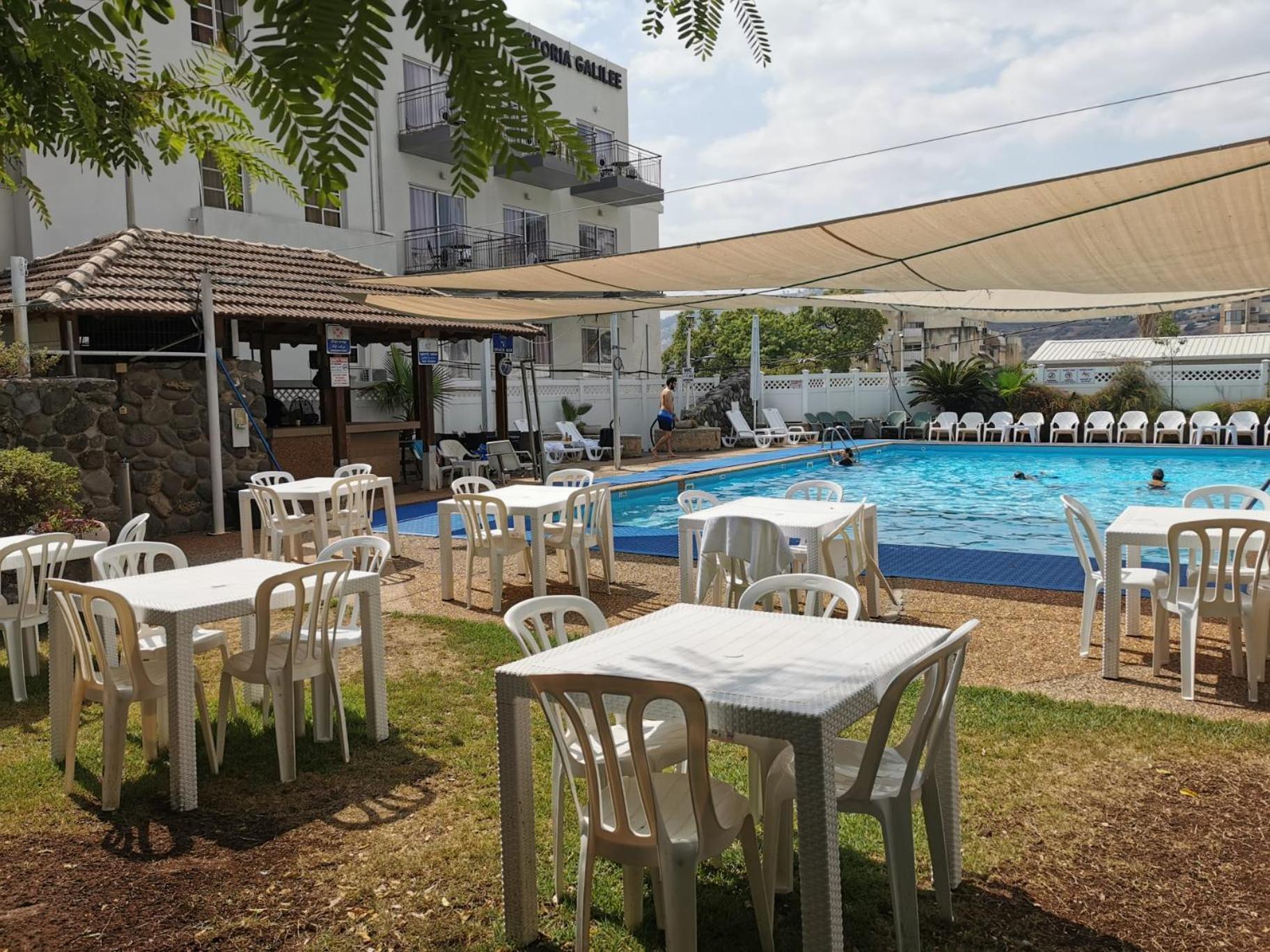 Astoria Galilee Hotel Tiberias Exteriör bild