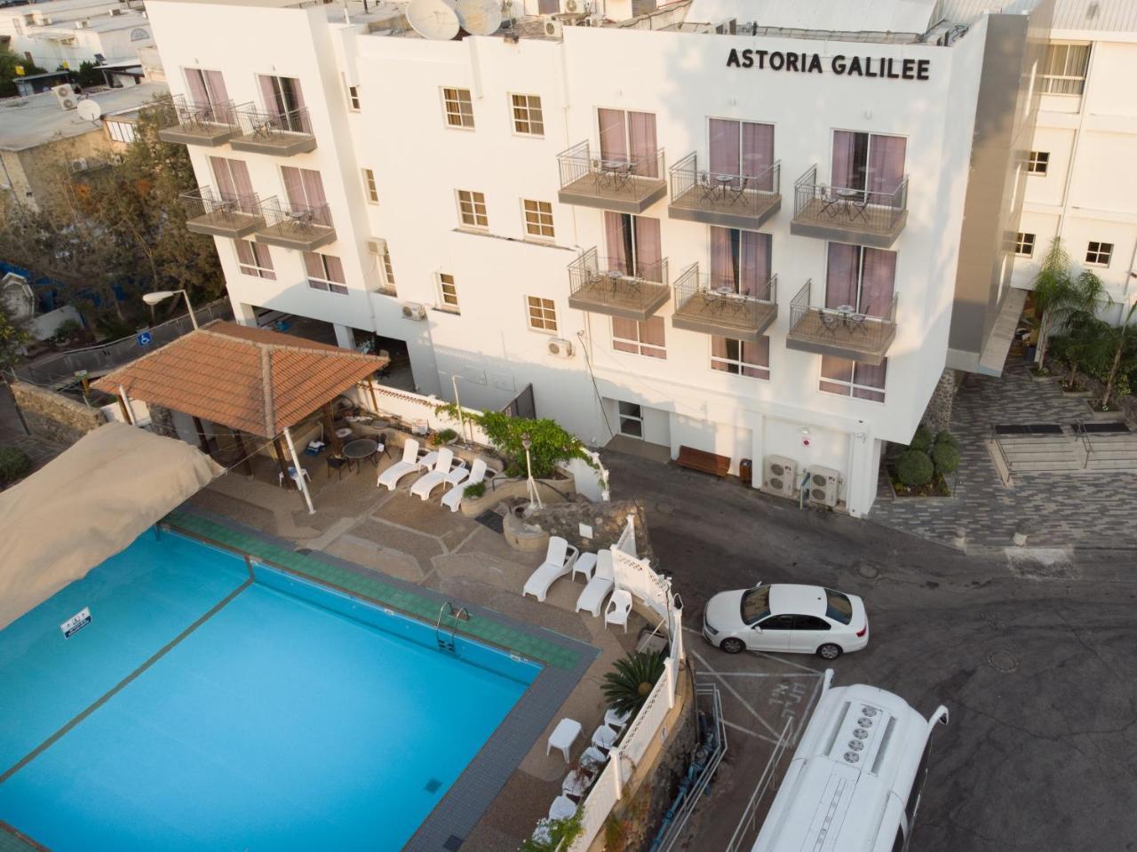 Astoria Galilee Hotel Tiberias Exteriör bild